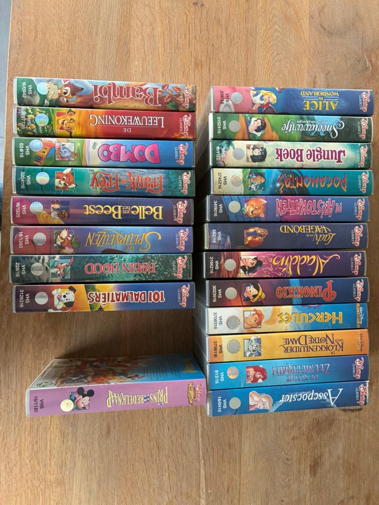 Div  VHS-banden en cd films, Disney, Actie, Komedie en meer, Alle leeftijden, Ophalen, Gebruikt, Overige genres