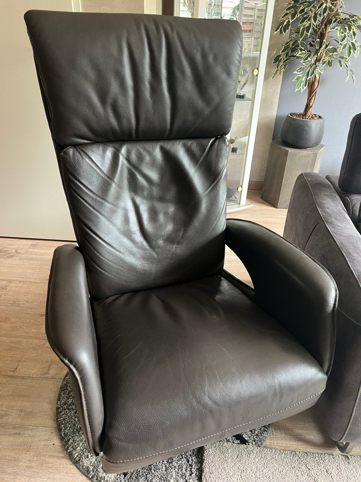 Verstelbare Relax fauteuil (manueel), Huis en Inrichting, Fauteuils, Ophalen, Gebruikt, Minder dan 75 cm, 50 tot 75 cm
