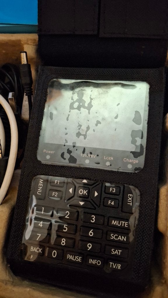 Sataliet meter, Audio, Tv en Foto, Schotelantennes, Ophalen of Verzenden, Zo goed als nieuw, (Schotel)antenne-accessoires, Overige merken