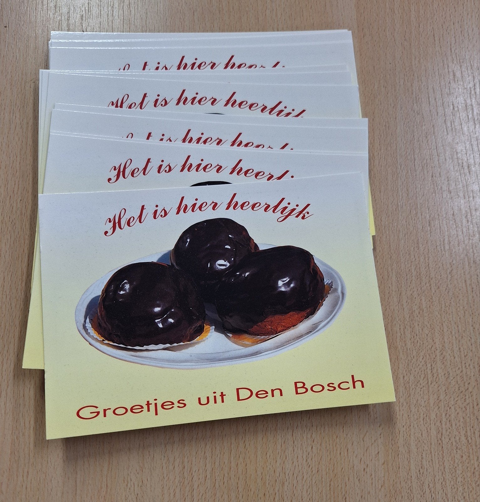 ansichtkaart groetjes uit Den Bosch, Ophalen of Verzenden, Nieuw