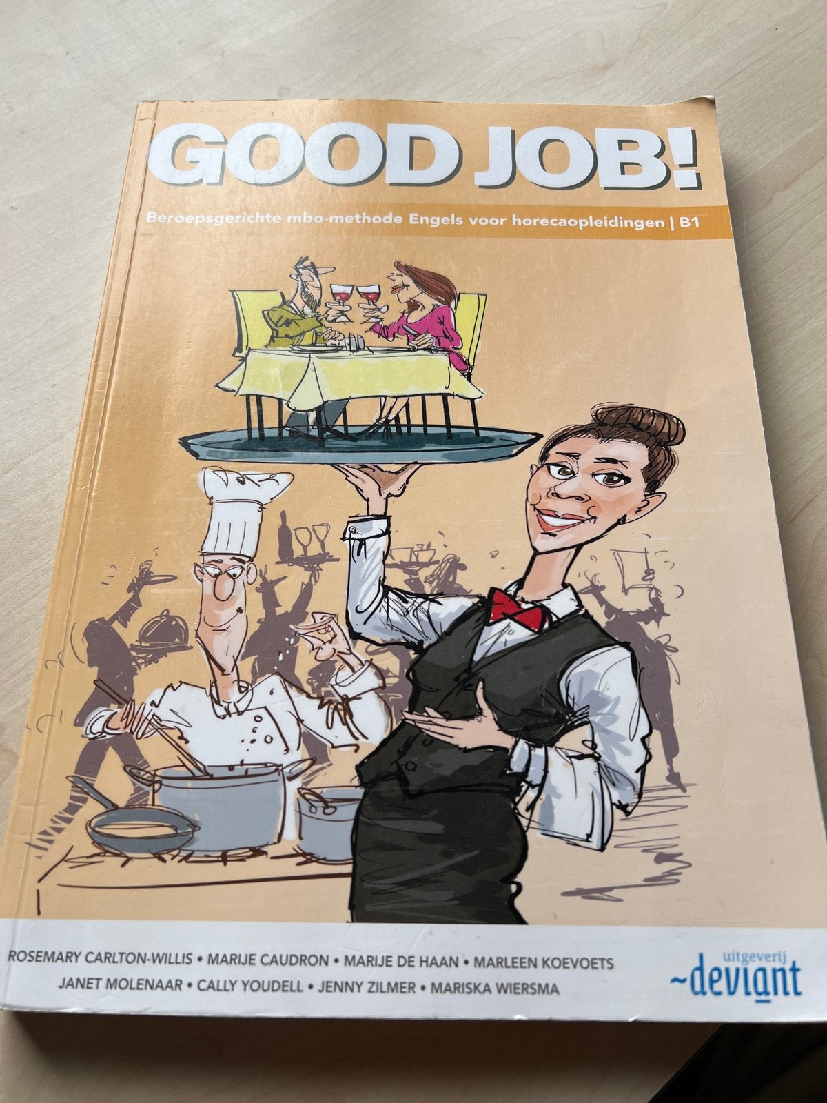 Good Job! Engels MBO Horecaopleidingen B1 leerboek, Ophalen of Verzenden, Gelezen, MBO