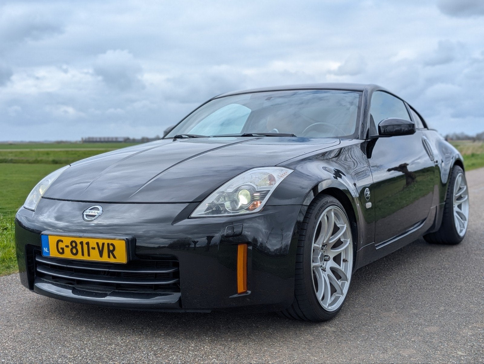Nissan 350Z 3.5 V6 230KW 2007 Zwart, 350Z, Achterwielaandrijving, Zwart, Leder