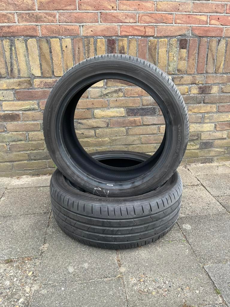 Hankook ventus prime 3 215/45r18 5mm (2021), 17 inch, Ophalen of Verzenden, Band(en), Personenwagen