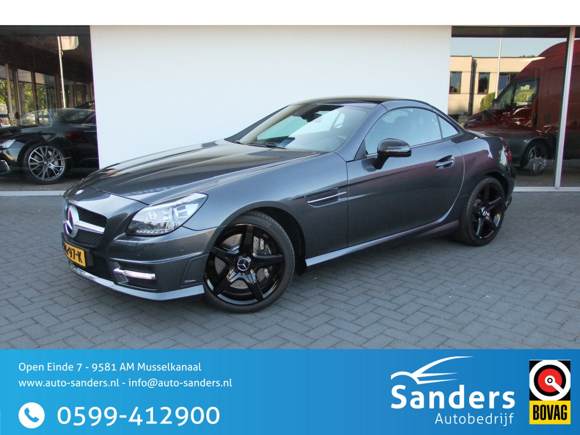 Mercedes-Benz SLK 250 Edition 1/ AMG pakket/ Stoelverwarming, Automaat, Gebruikt, 4 cilinders, Cabriolet