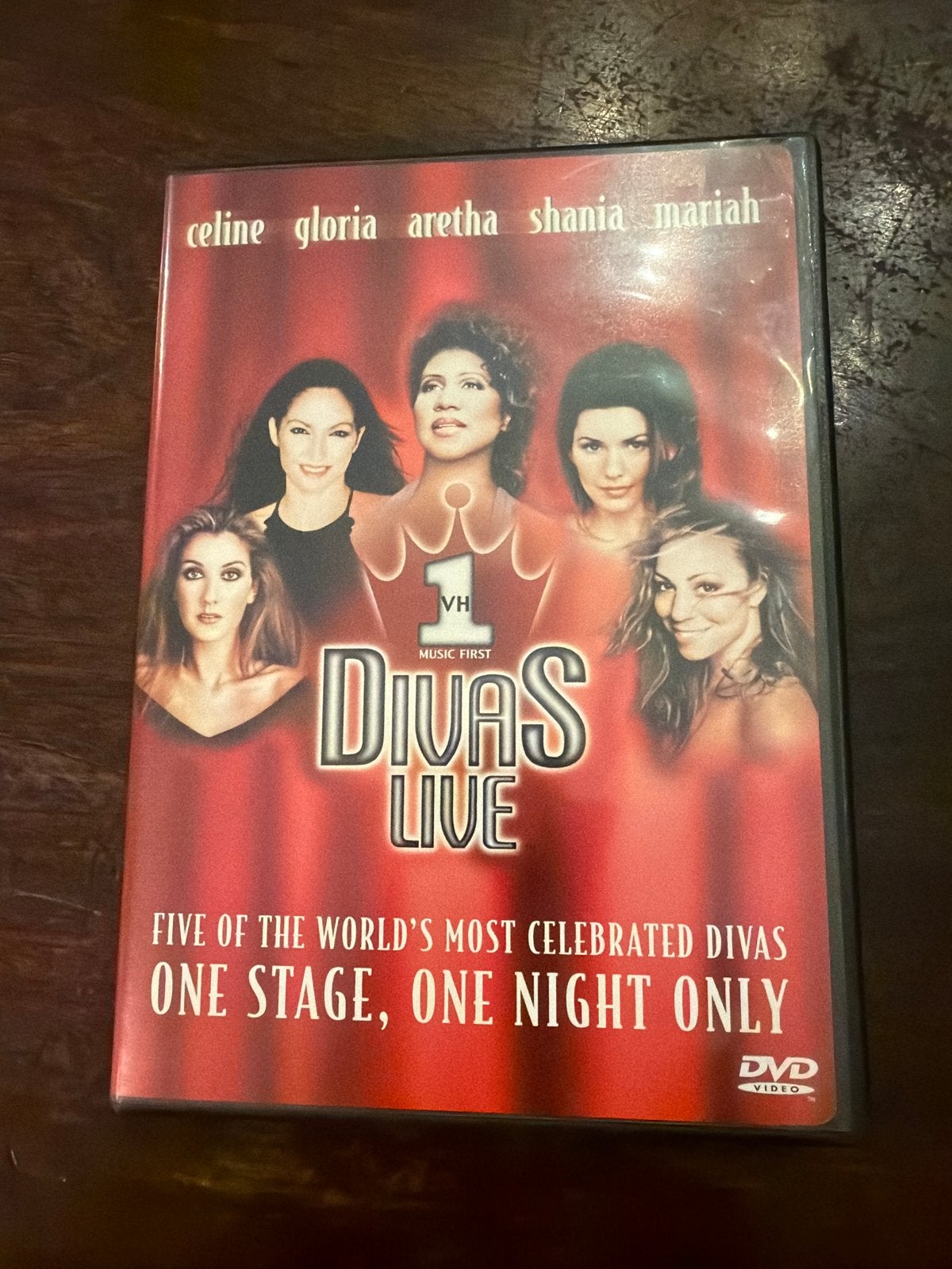 VH1 Divas Live DVD - Celine, Gloria, Aretha, Shania, Mariah, Alle leeftijden, Ophalen of Verzenden, Concert, Inclusief doosje