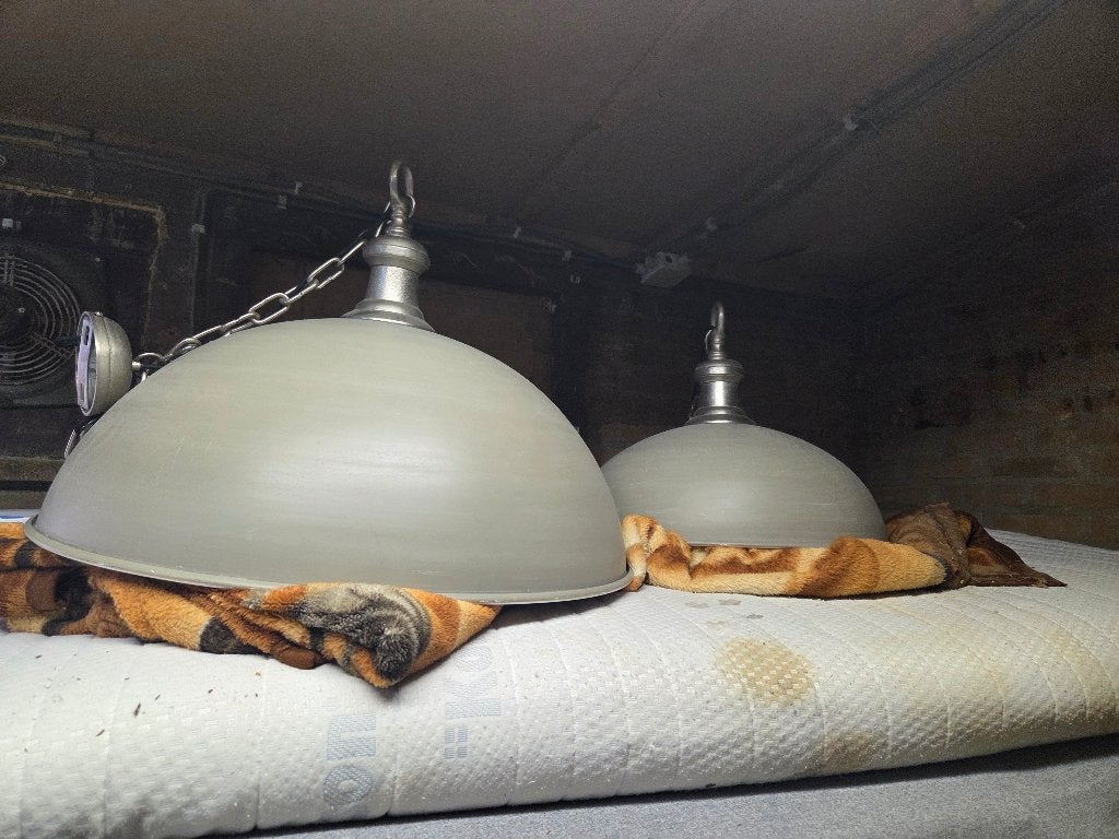 Industriele lampen, Huis en Inrichting, Ophalen, Zo goed als nieuw, Metaal