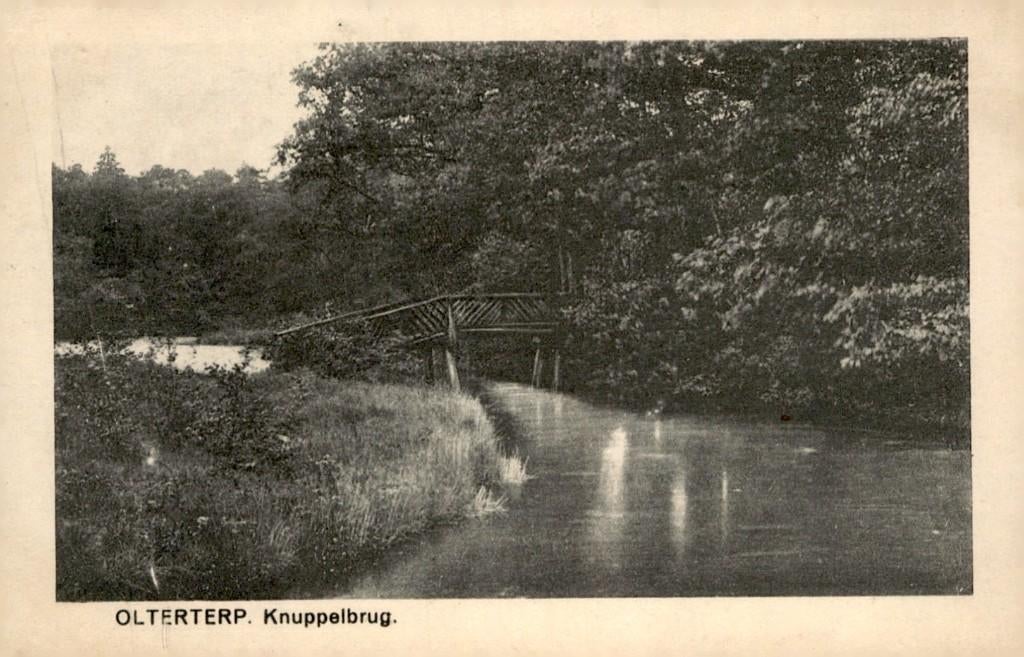 Olterterp Knuppelbrug # 17, Verzenden, 1920 tot 1940, Ongelopen, Zuid-Holland