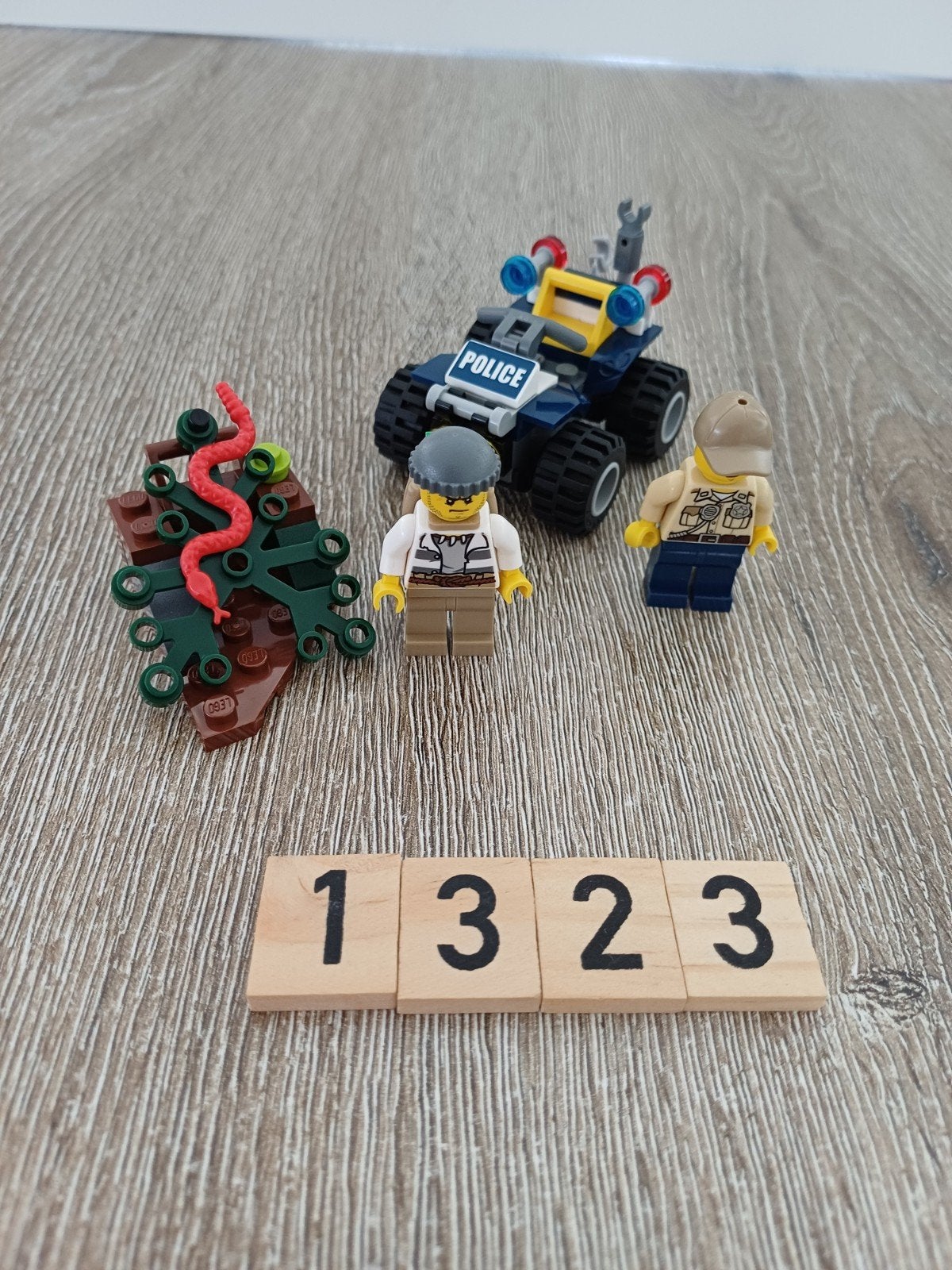 Lego City Politie ATV Achtervolging 60065, Kinderen en Baby's, Speelgoed | Duplo en Lego, Ophalen of Verzenden, Gebruikt