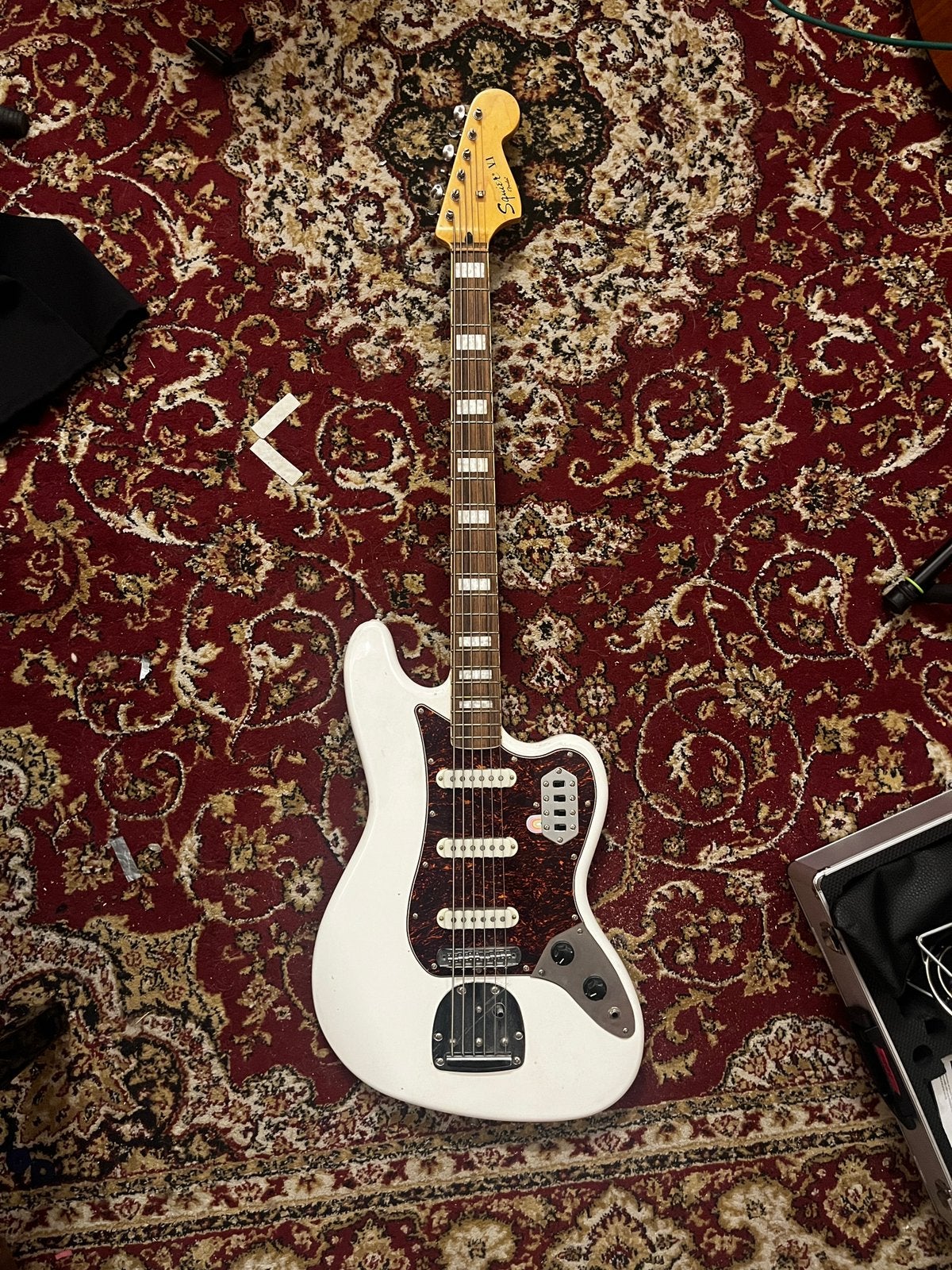 Squier VM Bass VI, Ophalen, Zo goed als nieuw, Solid body