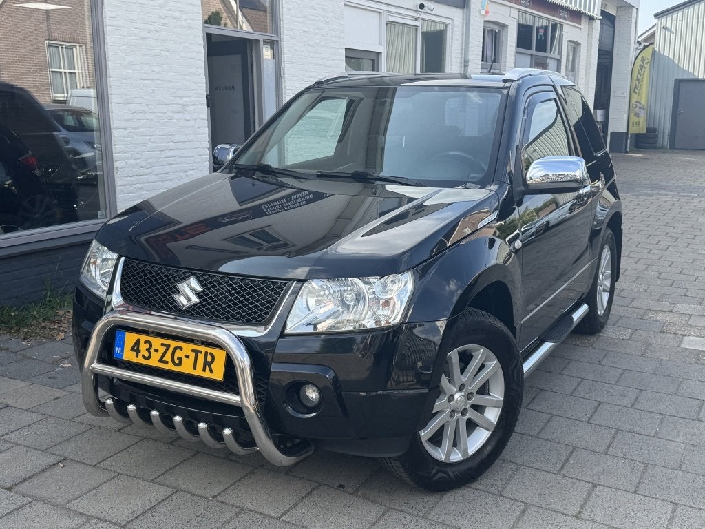 Suzuki Grand Vitara 1.6-16V High Executive 4X4 *TOPSTAAT*, Auto's, Suzuki, Gebruikt, Zwart, 4 cilinders, Zwart