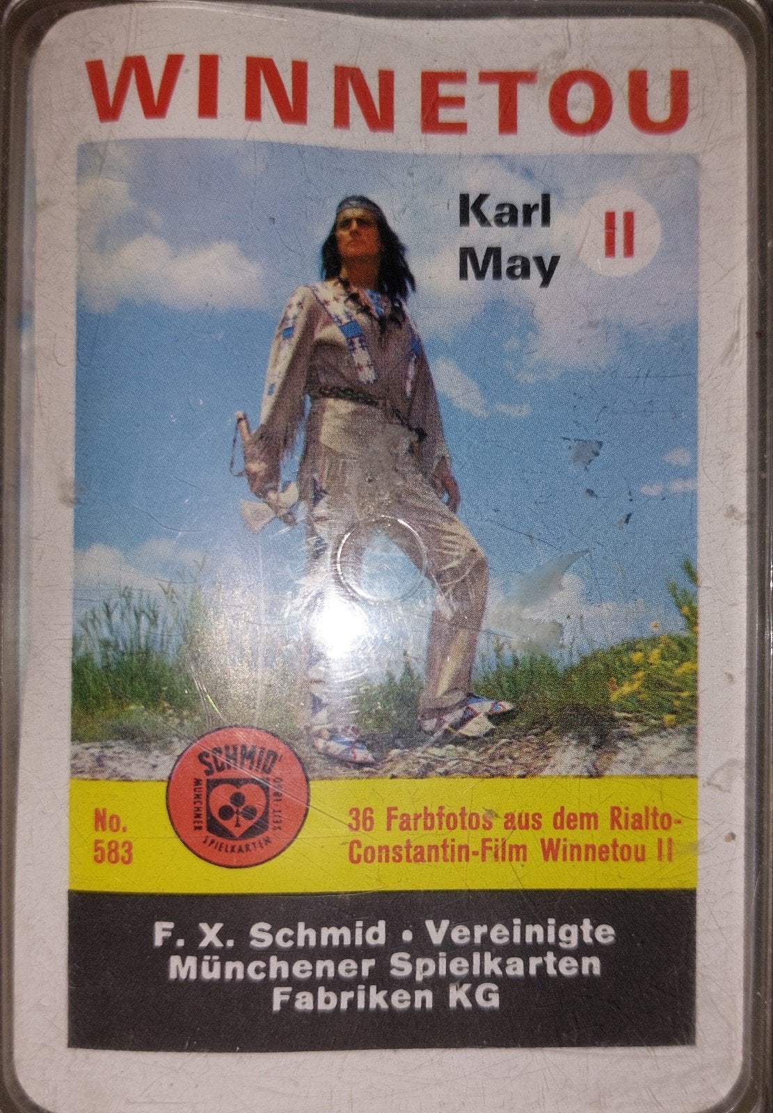 Winnetou Karl May II kwartet copleet F.X. Schmid (1960s), Een of twee spelers, Ophalen of Verzenden, Gebruikt, F.X. Schmid