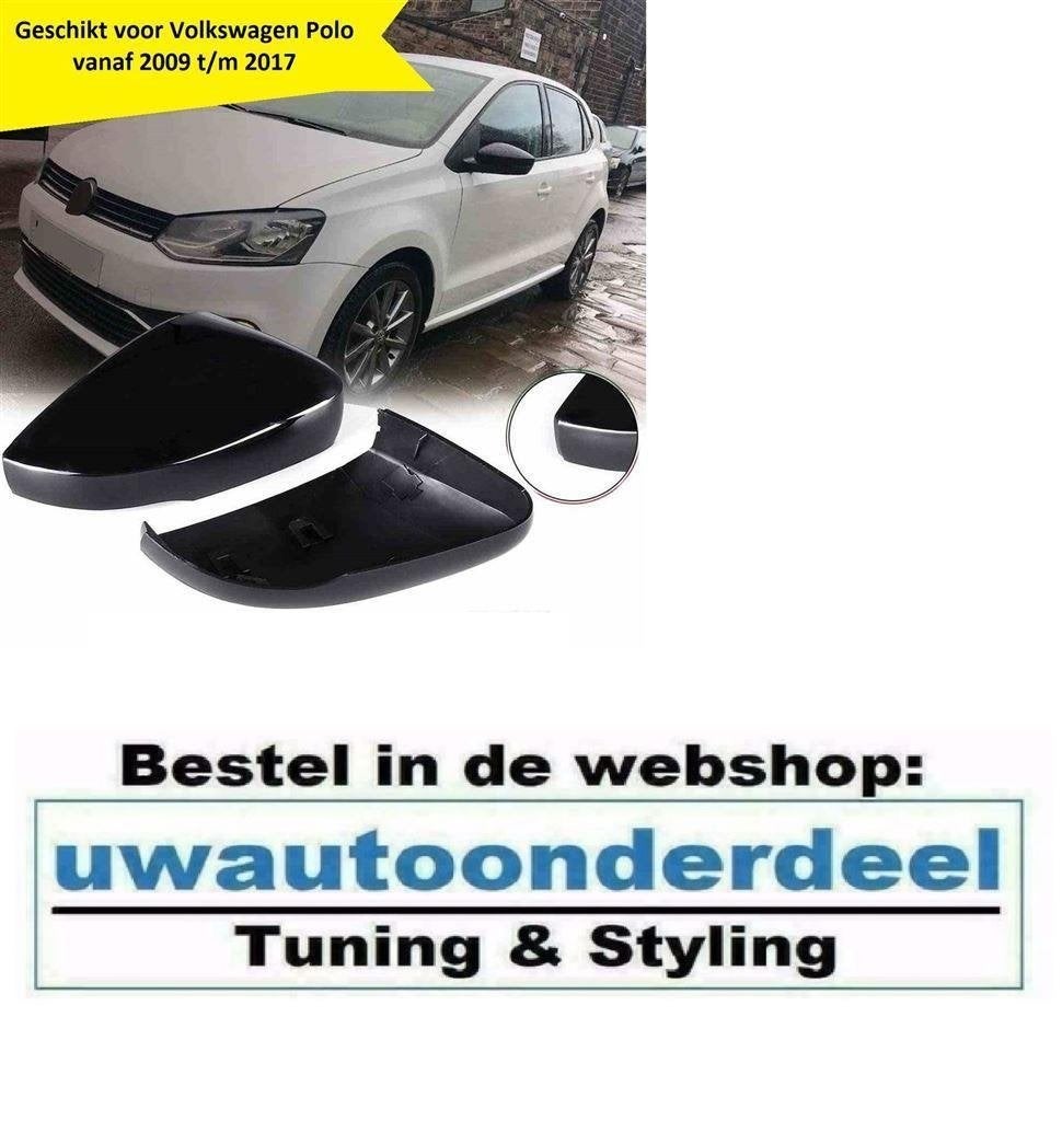 Spiegel Spiegelkap Glans Zwart Geschikt voor VW Polo 6R 6C R, Verzenden, Automotive Parts, A.parts@hotmail.nl, Trasmolenlaan 12 3447 GZ Woerden
