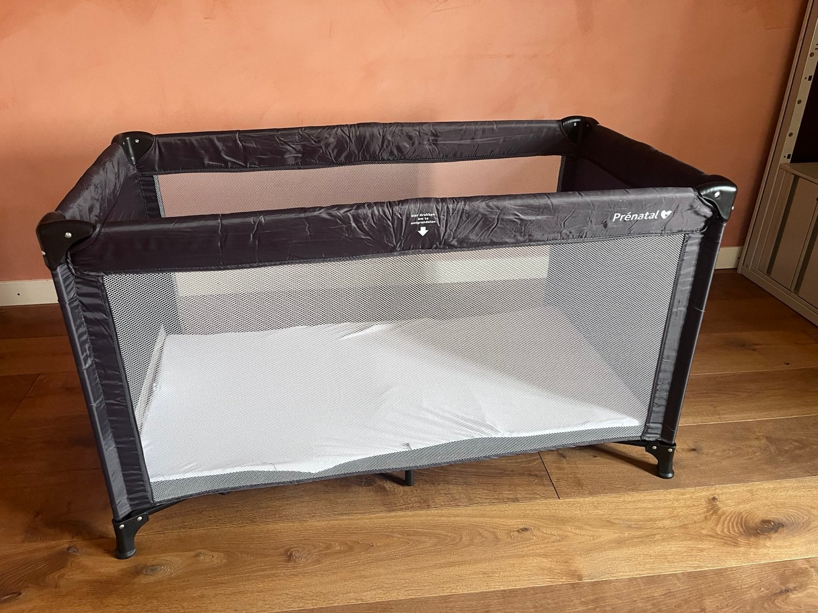 Campingbedje Prenatal incl. matras, Kinderen en Baby's, Babywiegjes en Ledikanten, Ophalen, Gebruikt, Reisbedje