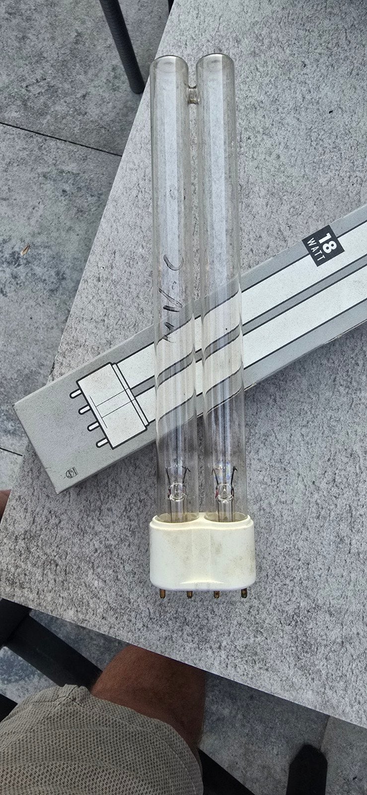 UV-C lamp 18 Watt voor alg bestrijding, Ophalen of Verzenden, Nieuw, Verlichting of Verwarming