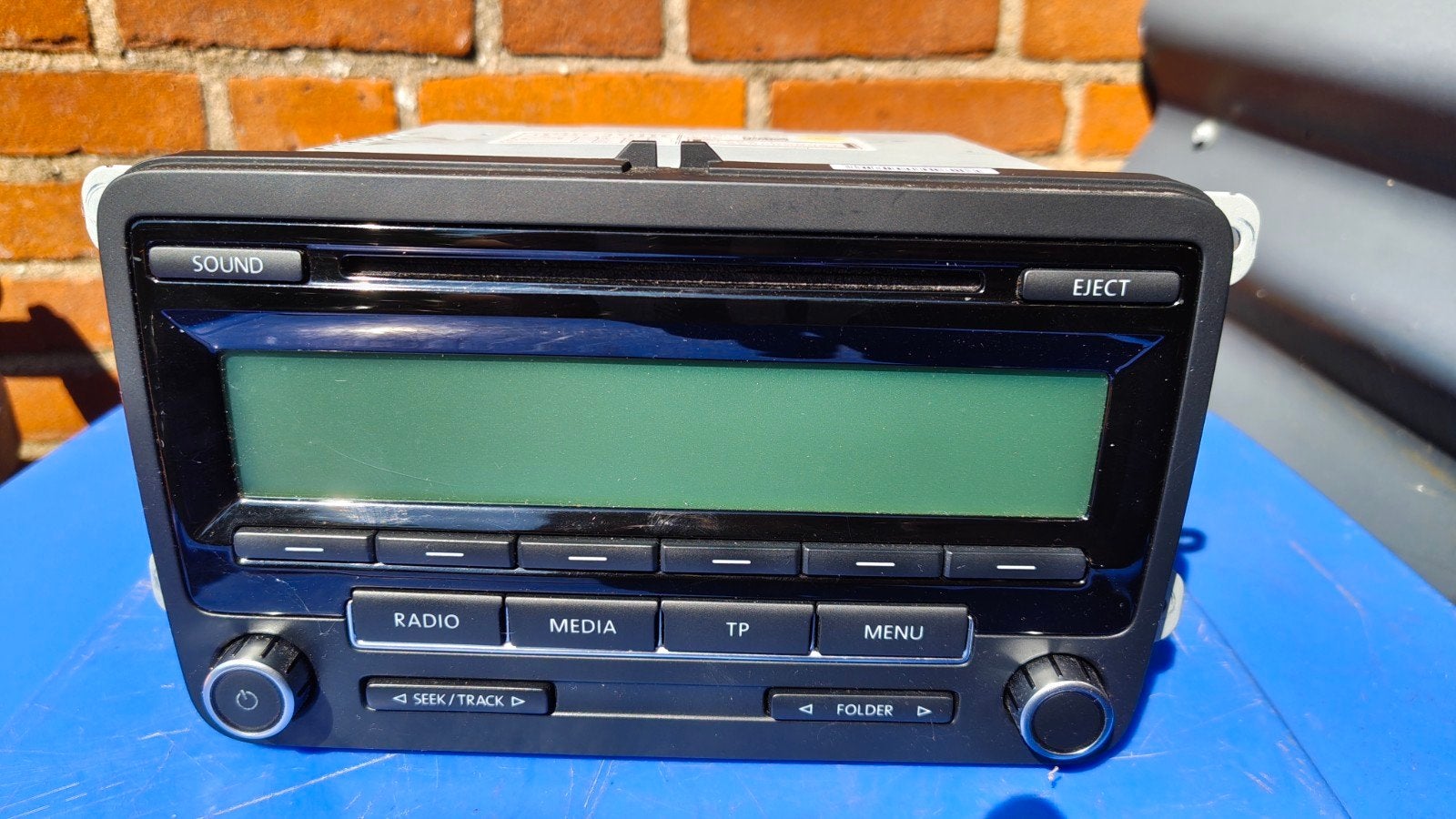 Originele Volkswagen Radio RCD 310 - VW 1K0 035 186 AA, Ophalen of Verzenden, Gebruikt