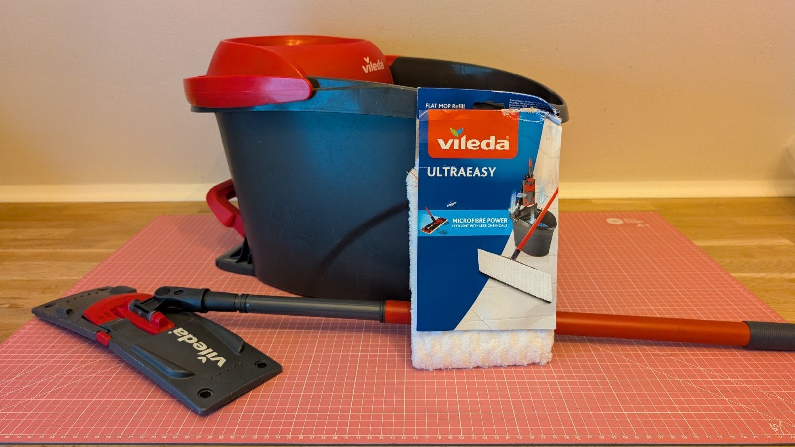 Vileda UltramaxTurbo Dweilsysteem
Vloerwisserset, Ophalen, Mop of Dweil
