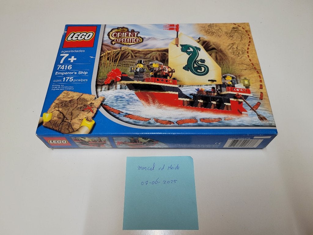 lego 7416 orient expedition nieuw in doos, Overige thema's, Lego, Nieuw, Ophalen of Verzenden