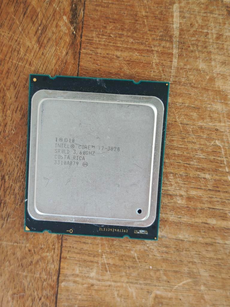 Intel Core i7-3820 Processor 3.60GHz LGA 2011, Computers en Software, Processors, 4-core, LGA 2011, Ophalen of Verzenden, Zo goed als nieuw