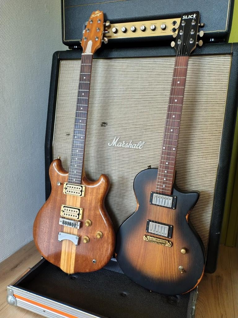 Kasuga Scorpion SC-800, Neck through, Muziek en Instrumenten, Ophalen, Gebruikt, Solid body, Overige merken
