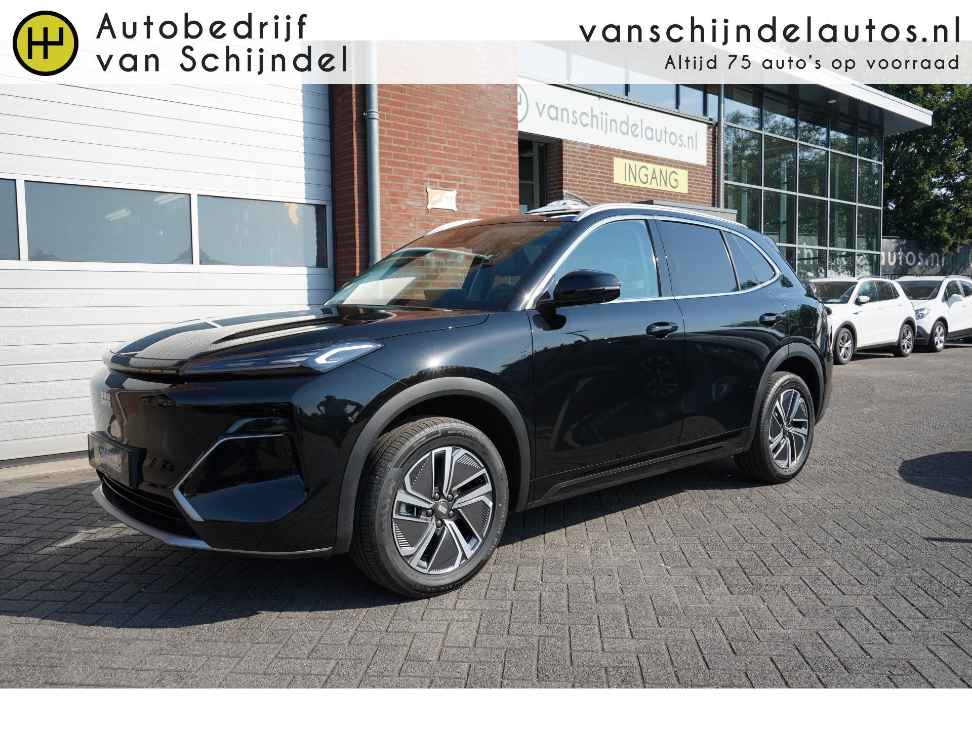 GEELY Starray EM-i 1.5 Pro 262pk PLUG-IN HYBRIDE NIEUW! 6X O, Auto's, 750 kg, 4 cilinders, Zwart, Leder