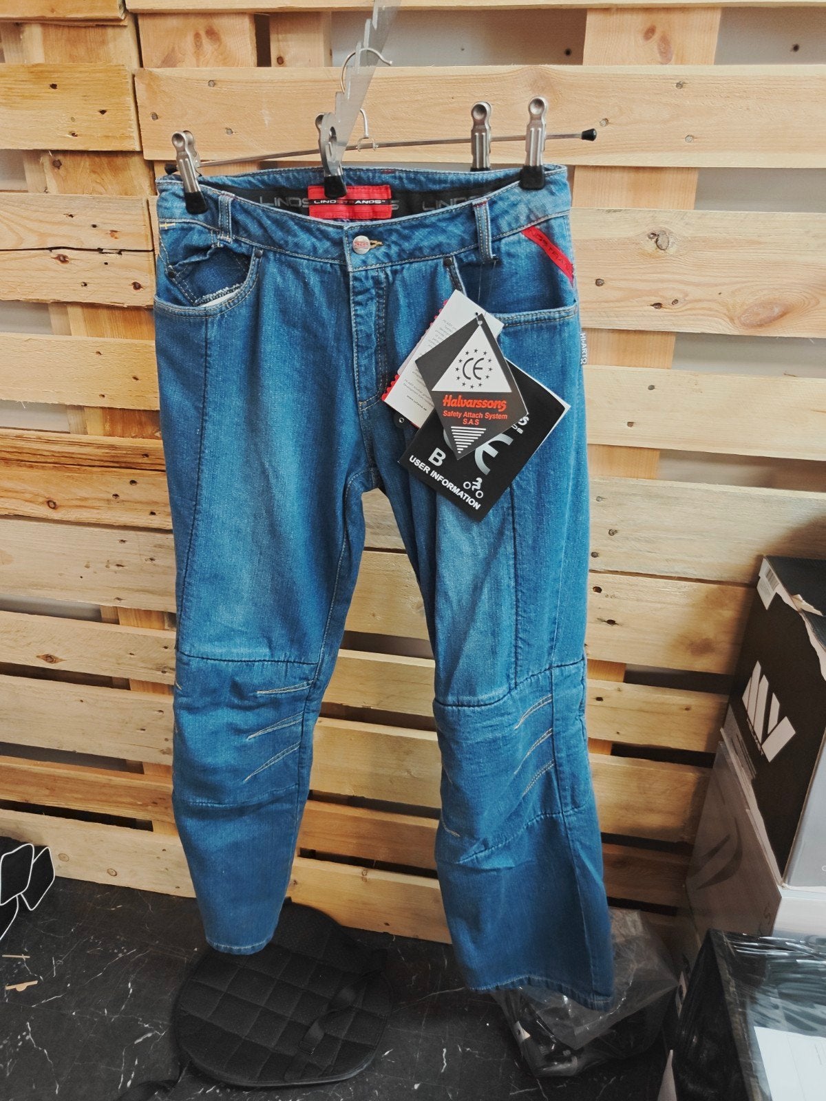 Kevlar Motorjeans S, Nieuw met kaartje, Ophalen of Verzenden, Broek | textiel, Lindstrands