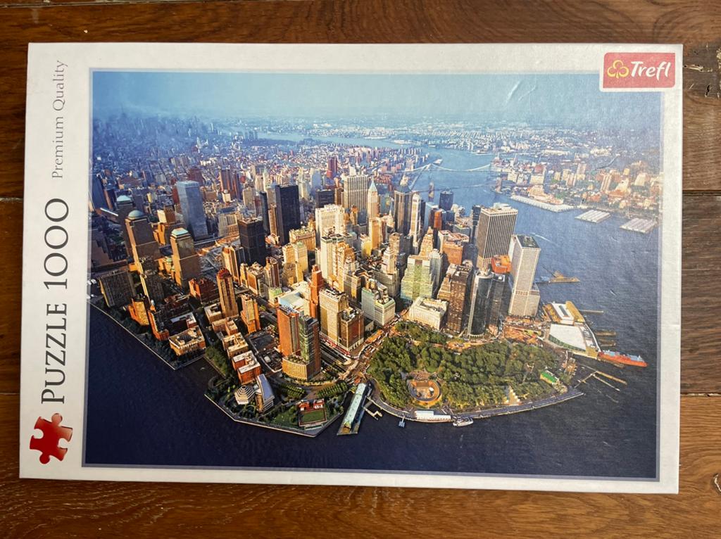Trefl puzzel New York 1000 stukjes, Ophalen of Verzenden, 500 t/m 1500 stukjes, Zo goed als nieuw