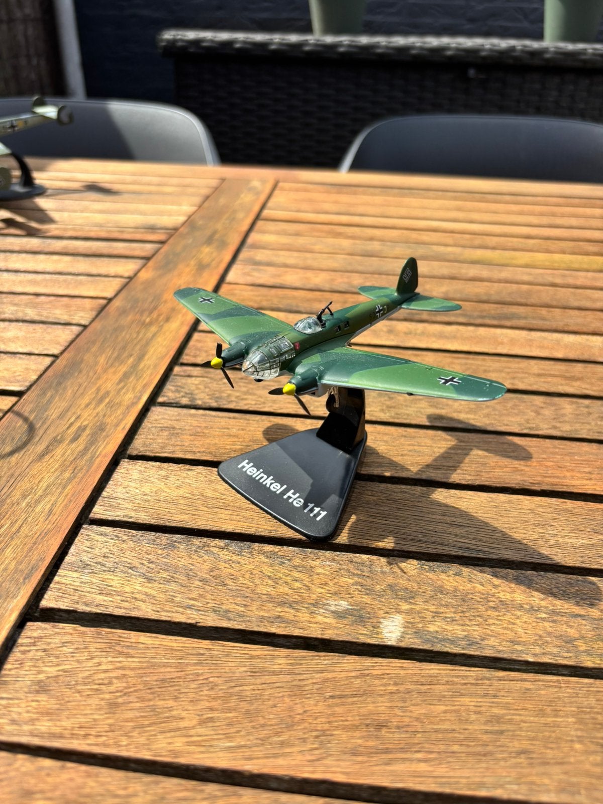 Heinkel HE111 1/144, Overige merken, 1:144 tot 1:200, Ophalen of Verzenden, Zo goed als nieuw