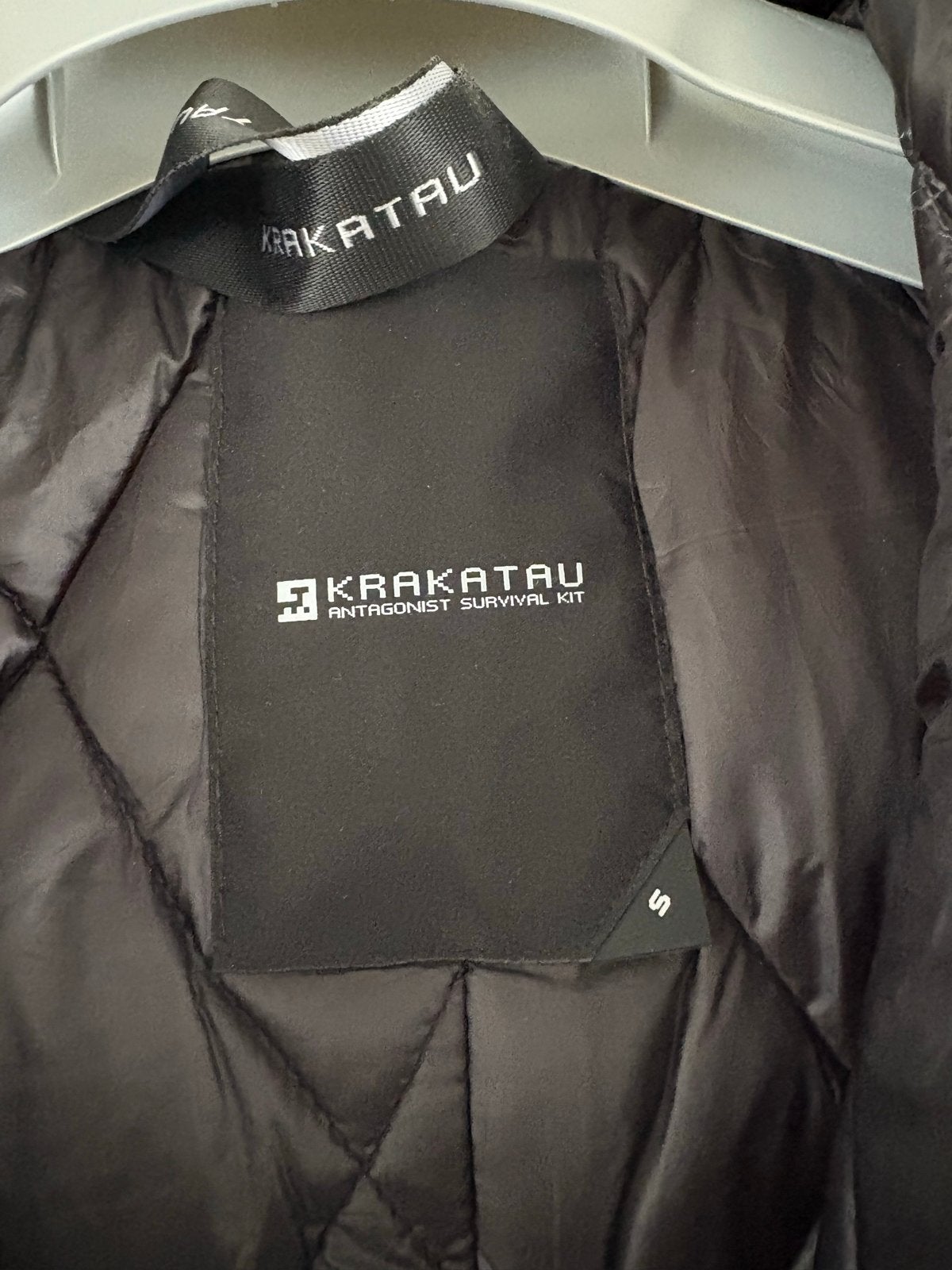 Krakatau jas maat S, Ophalen of Verzenden, Zo goed als nieuw, Grijs
