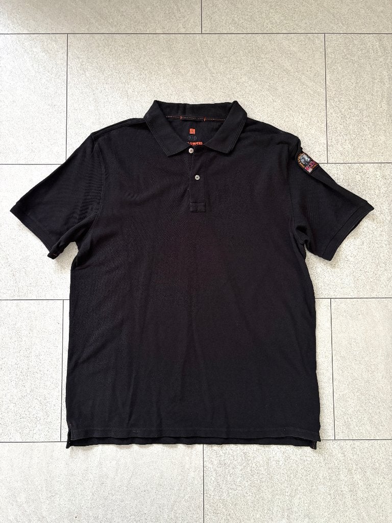 PARAJUMPERS zwart HEREN polo shirt  MAAT XXL, Zwart, Maat 56/58 (XL), Parajumpers, Ophalen of Verzenden