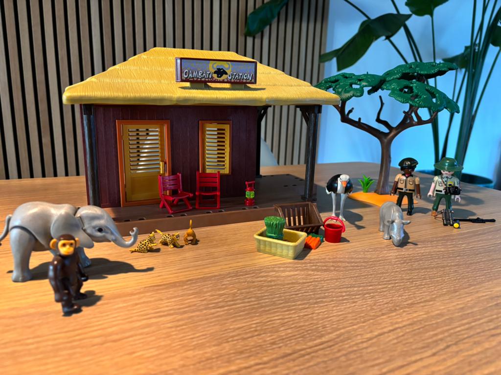 Playmobil 5907 op safari, Ophalen of Verzenden, Zo goed als nieuw, Complete set