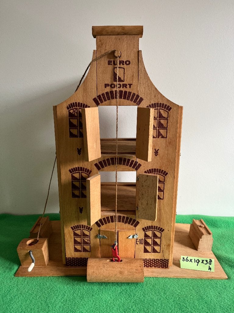 Prachtige houten set haven (Waddinxveen Sliedrecht), Ophalen of Verzenden, Zo goed als nieuw, Overige typen