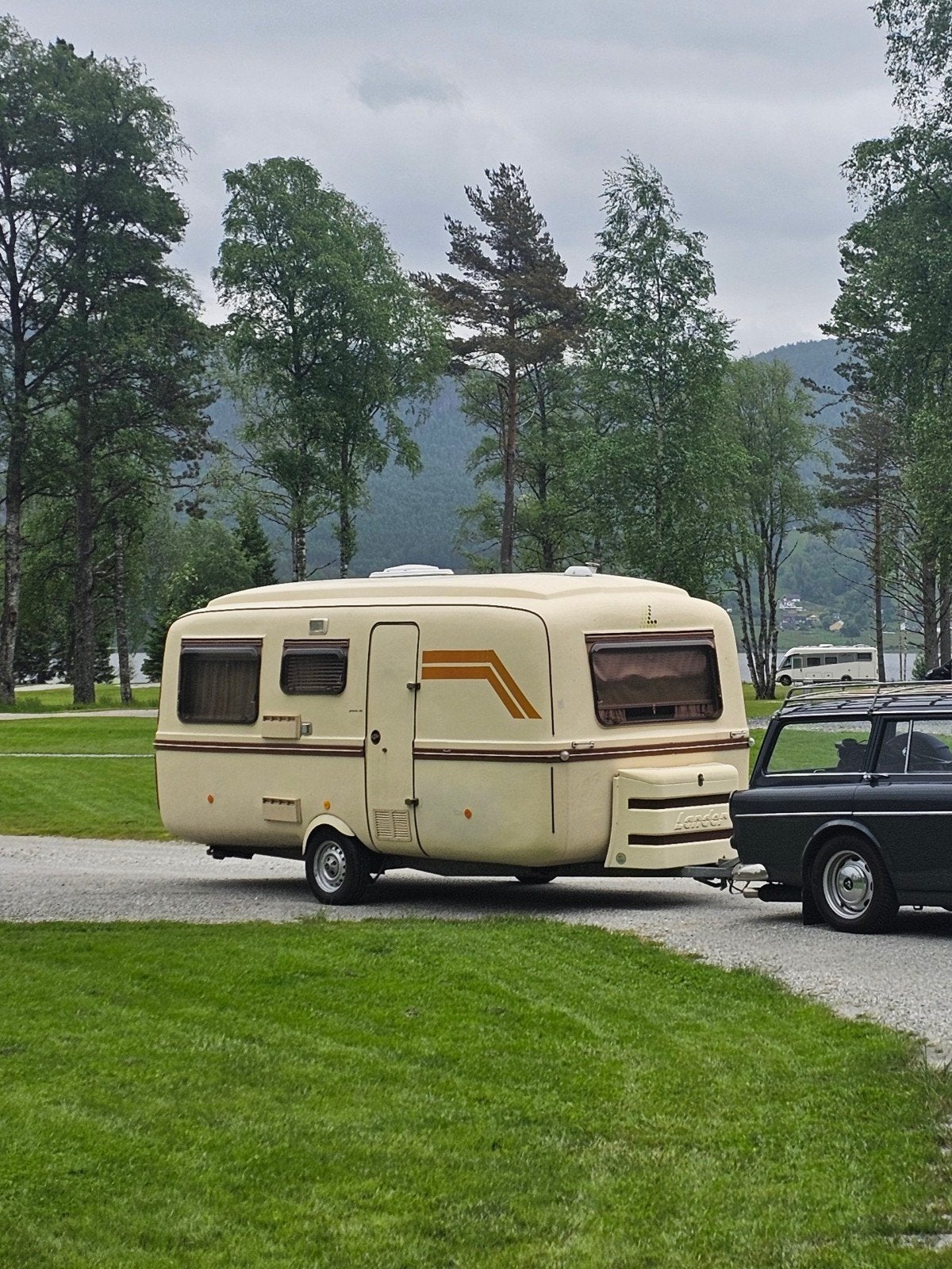 Lander Graziella 474 SL caravan zeldzaam origineel interieur, Overige merken, Rondzit, 750 - 1000 kg, Particulier