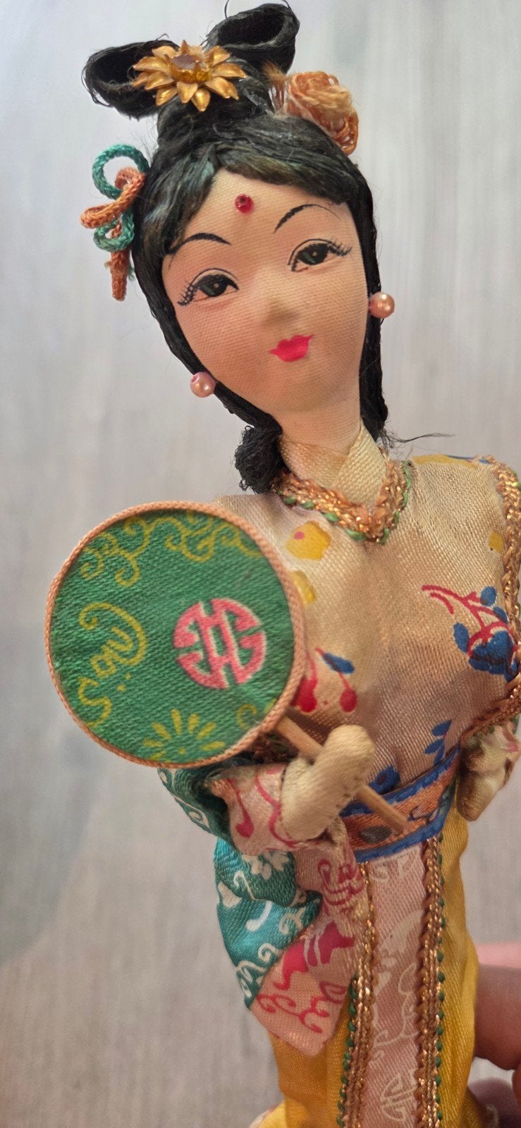 Set van 3 Vintage Poppen: Chinees, Pools en Nederlands, Ophalen of Verzenden, Gebruikt, Pop