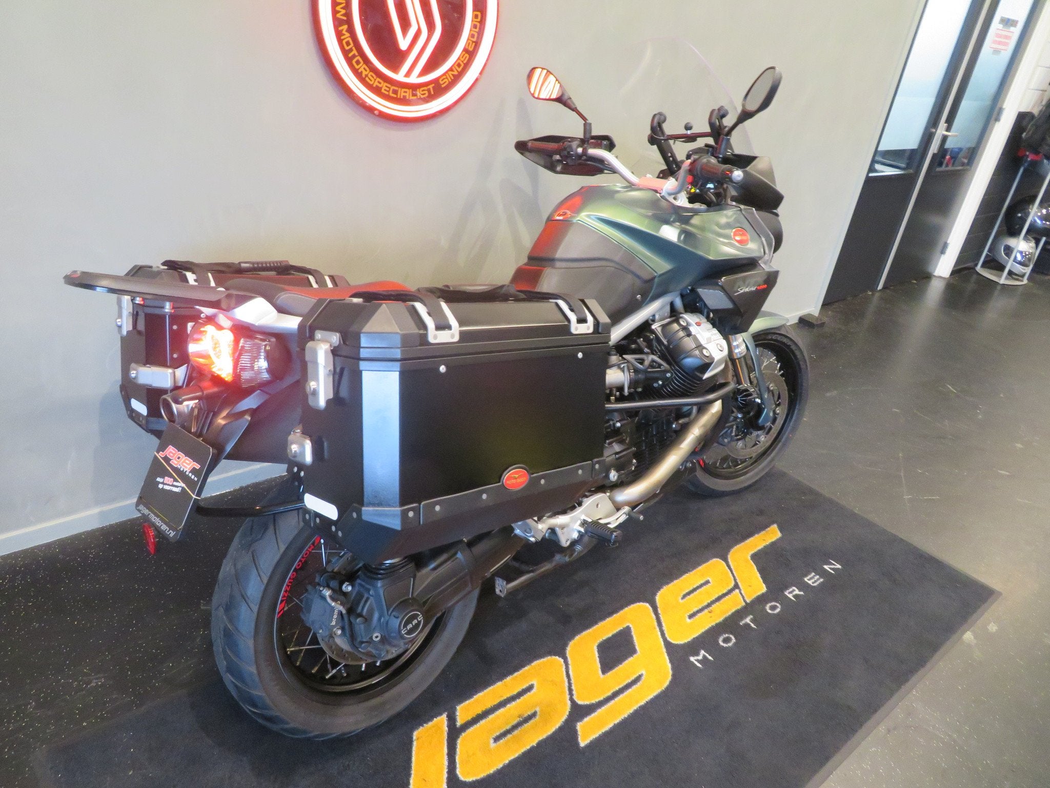 Moto Guzzi STELVIO 1200 8V ABS DIKKE KNAAP~! (bj 2013), Bedrijf, Toermotor