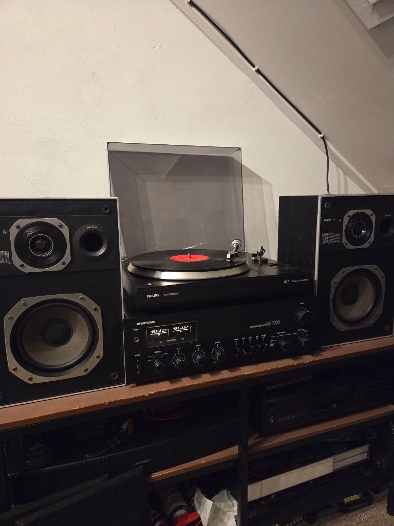 Aristona AR 1400 met Phillips 677 en Phillips 482, Ophalen, Philips, Losse componenten, Zo goed als nieuw