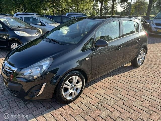 Opel Corsa 1.3 CDTi EcoFlex S/S Cosmo, Auto's, Voorwielaandrijving, Euro 5, Gebruikt, Zwart