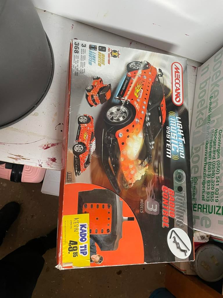 Mecano auto, Ophalen, Zo goed als nieuw, Elektrisch, Overige merken