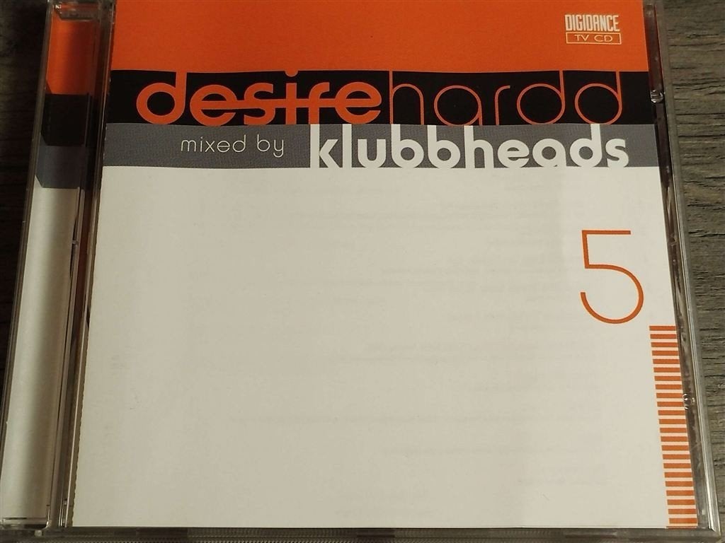 Klubbheads ‎– Desire Hardd 5, Ophalen of Verzenden, Zo goed als nieuw, Disco