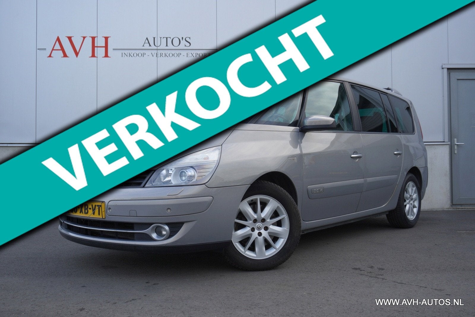 Renault Grand Espace 3.5 V6 Dynamique, APK: 8-2027!, Auto's, Stof, Gebruikt, 2000 kg, Beige
