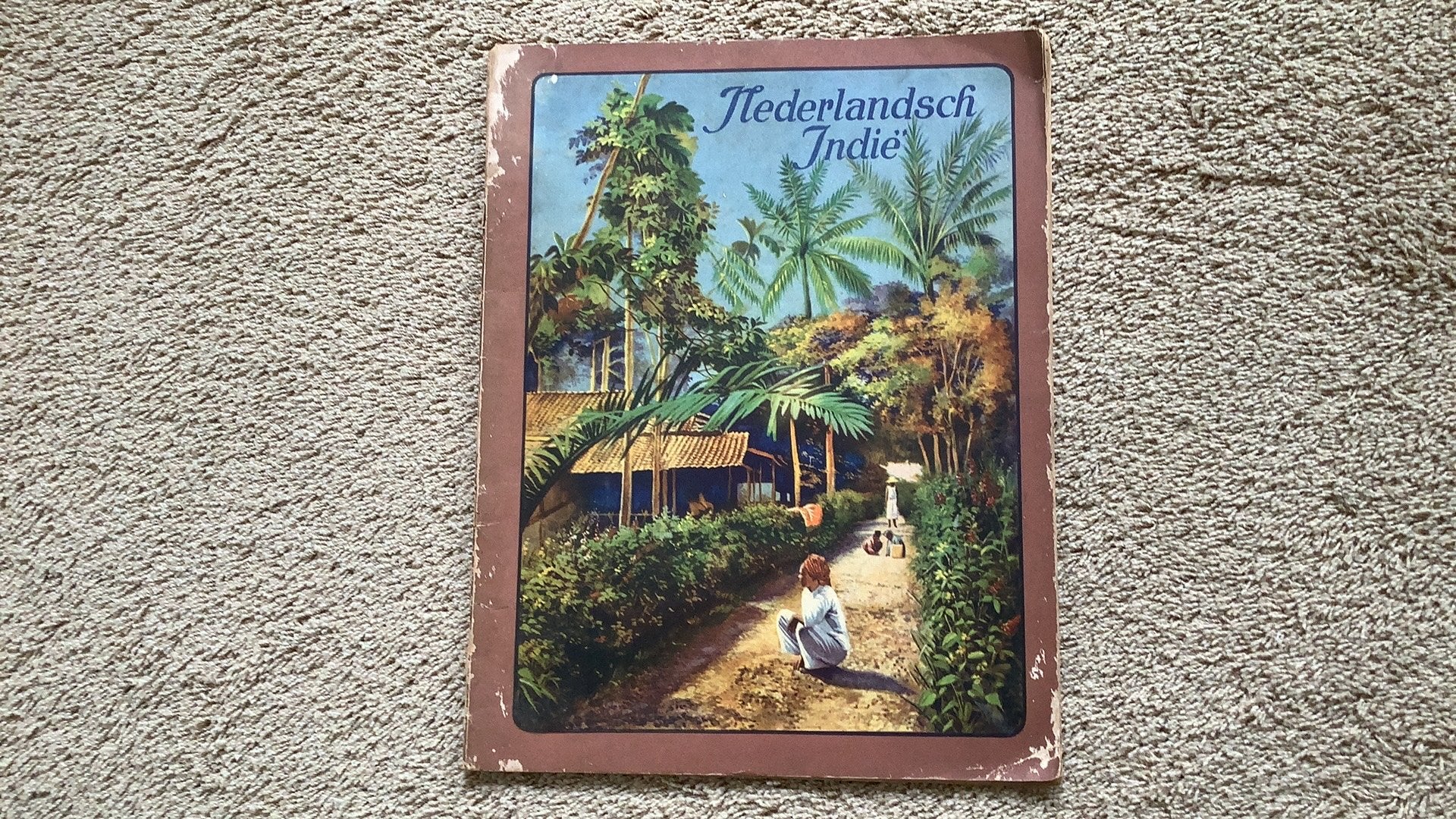 Plaatjesalbum Nederlandsch Indië, uitg. Niemeijers tabak., Ophalen of Verzenden, Gelezen, Plaatjesalbum
