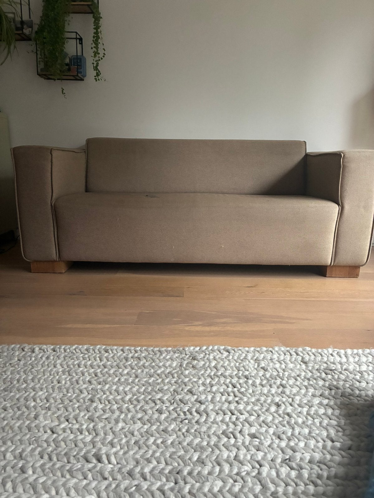 Een Hele Grote Piet Hein Eek Bank, Ophalen, Gebruikt, 150 tot 200 cm, Driepersoons