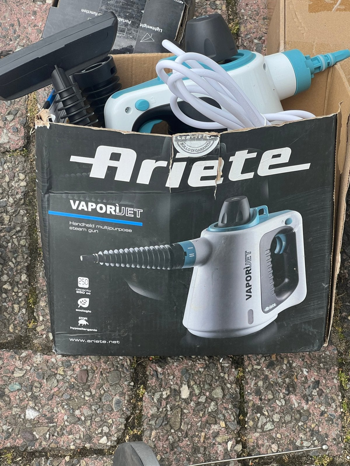 Nieuwe Ariete Vaporì Jet Handheld  - in doos, Ophalen of Verzenden, Nieuw