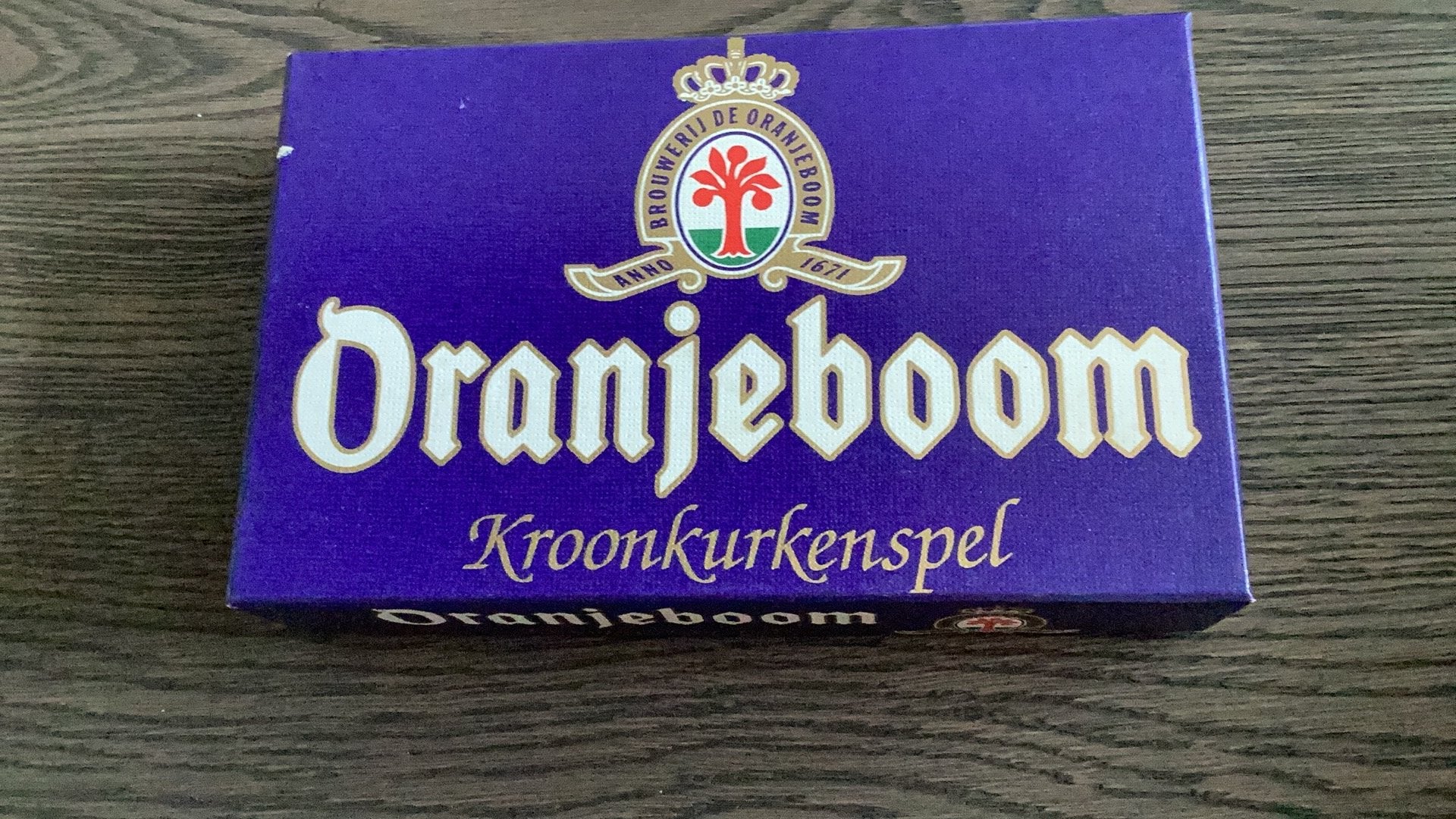 Oranjeboom / kroonkurkenspel, Verzamelen, Ophalen of Verzenden, Gebruikt, Overige typen, Oranjeboom