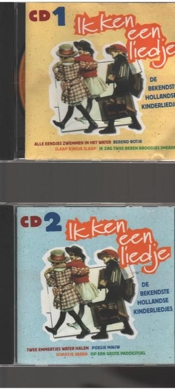 Ik ken een liedje # CD - 5 stuks - zie foto's, Ophalen of Verzenden, Zo goed als nieuw, Muziek, 3 tot 5 jaar