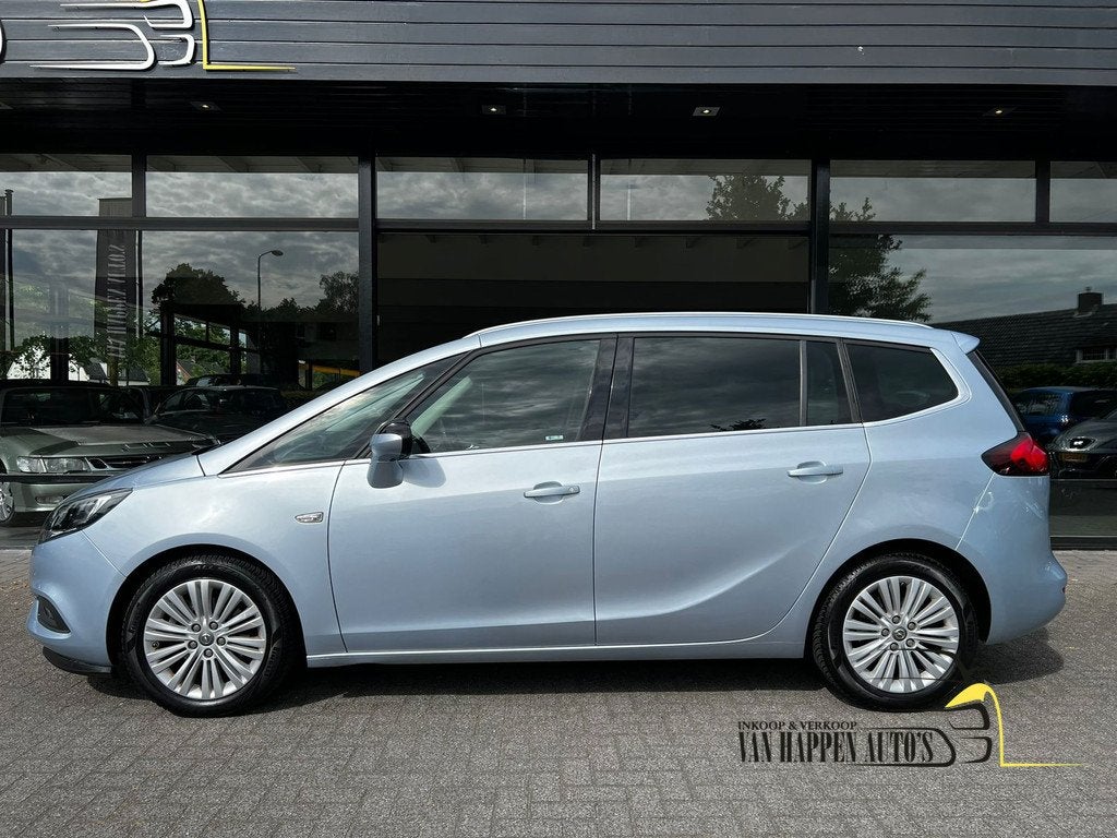 Opel Zafira 1.4 Turbo Online Edition 7p / apk 6-2027, Auto's, Gebruikt, 4 cilinders, 7 stoelen, Origineel Nederlands