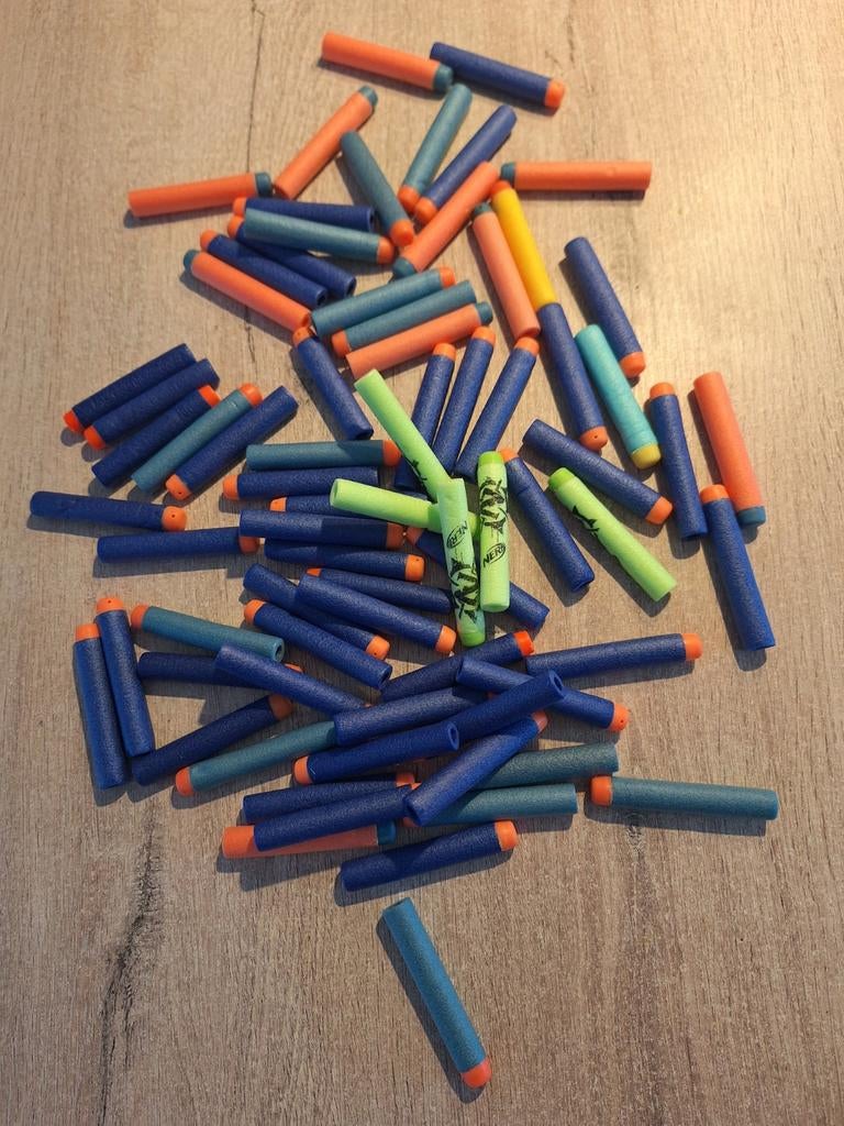 Nerf 75 pijlen, Ophalen