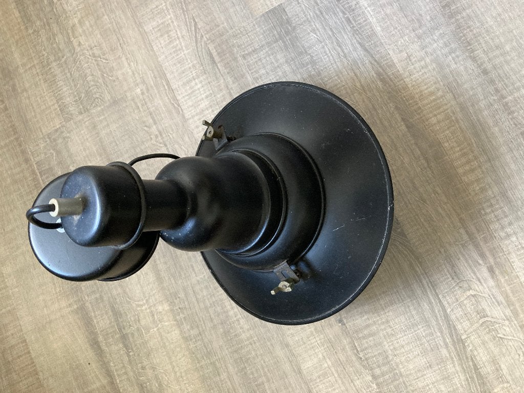 industriële hanglamp, Huis en Inrichting, Lampen | Hanglampen, Ophalen, Gebruikt, Industriële, Metaal
