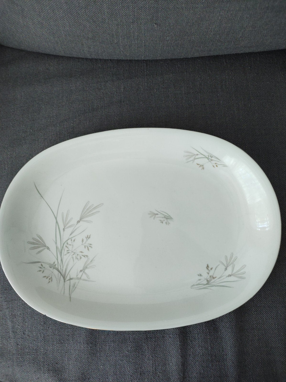 Ovale serveerschaal KPM Krister Germany, 38,5x28 cm, Antiek en Kunst, Ophalen