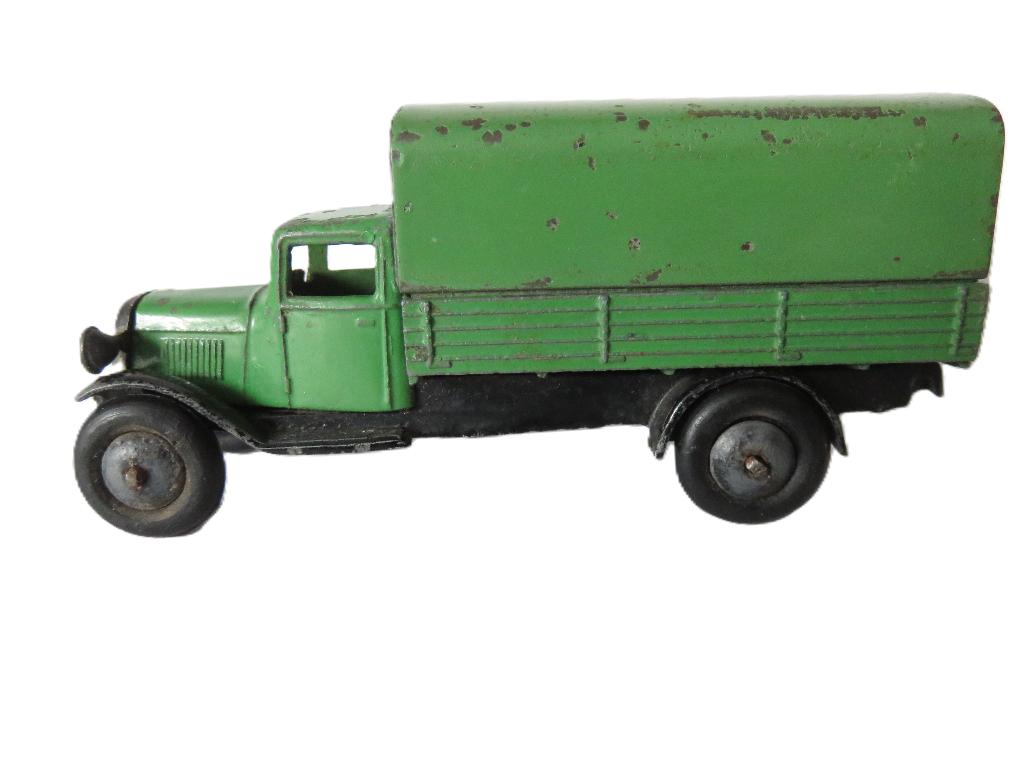 dinky toys 25b type 2  1948, Hobby en Vrije tijd, Modelauto's | 1:43, Ophalen of Verzenden, Gebruikt, Auto, Dinky Toys