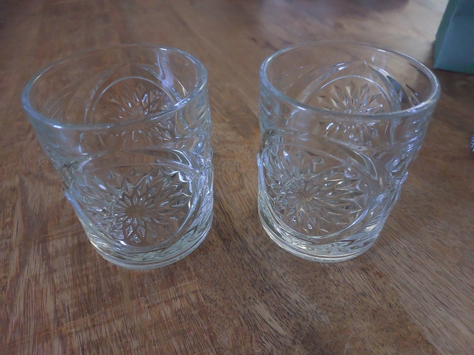 2x whiskey glazen, Ophalen of Verzenden, Zo goed als nieuw, Borrel- of Shotglas
